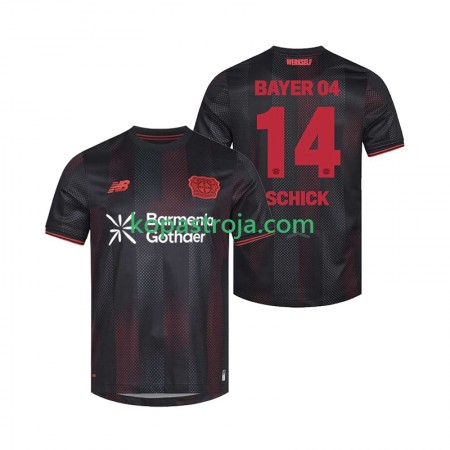 Billiga Fotbollströjor Bayer 04 Leverkusen Patrik Schick 14 Hemma tröja 2025/26 Kortärmad